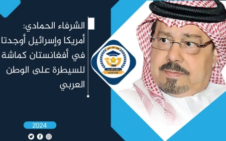 الشرفاء الحمادي: أمريكا وإسرائيل أوجدتا في أفغانستان كماشة للسيطرة على الوطن العربي