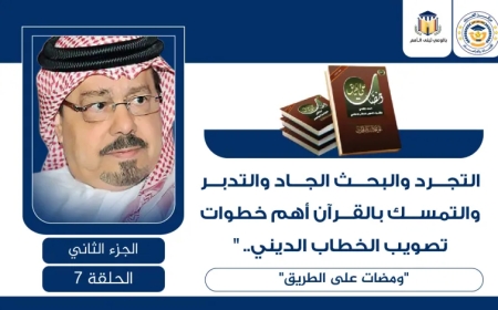 التجرد والبحث الجاد والتدبر والتمسك بالقرآن أهم خطوات تصويب الخطاب الديني.. “ومضات على الطريق”