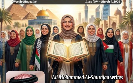 Women Are the Cause of a Nation… The Qur’an as the Reference of Justice: An Enlightening Vision by Ali Mohammed Al-Sharafaa Al-Hamad in Issue 69 of “The Women - EVE is Half World” Magazine