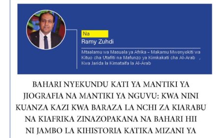 Bahari Nyekundu Kati ya Mantiki ya Jiografia na Mantiki ya Nguvu: Kwa Nini Kuanza kazi kwa Baraza la Nchi za Kiarabu na Kiafrika zinazopakana na bahari hii ni jambo la Kihistoria katika Mizani ya Usalama wa Kikanda?