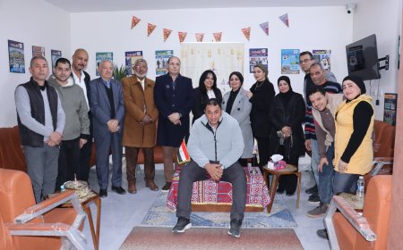 شاهد بالصور السهرة الرمضانيه بالمكتبة الرقمية للشرفاء الحمادي حول التماسك المجتمعي في رمضان