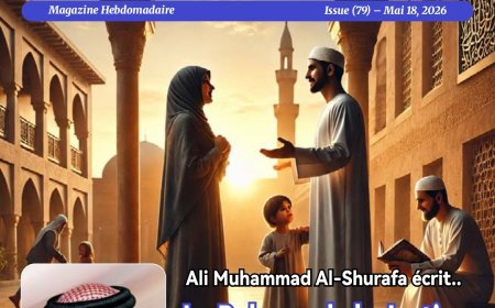 النسخة الفرنسية: مجلة حواء نصف الدنيا تفتتح العدد الجديد بمقال تنويري للمفكر العربي علي الشرفاء الحمادي بعنوان: العدل الإلهي وأمان المجتمع.