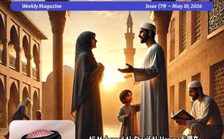 النسخة الصينية: مجلة حواء نصف الدنيا تفتتح العدد الجديد بمقال تنويري للمفكر العربي علي الشرفاء الحمادي بعنوان: العدل الإلهي وأمان المجتمع.