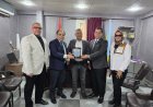مدير مؤسسة رسالة السلام العالمية يزور حي العامرية ويلتقي رئيس الحي بحضور شخصيات عامة