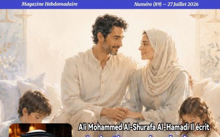النسخة الفرنسية: مجلة «حواء نصف الدنيا» تفتتح عددها الجديد بمقال تنويري للمفكر العربي علي محمد الشرفاء الحمادي بعنوان: «العدالة الزوجية في القرآن.. القوامة تكليفٌ ومسؤوليةٌ وليست سلطةً أو استبدادًا»