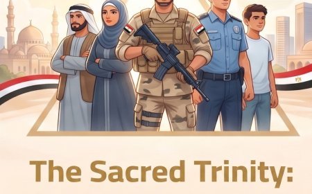 النسخة الانجليزية: مجلة كل خميس تفتتح عددها الجديد بمقال تنويري للمفكر العربي علي محمد الشرفاء الحمادي بعنوان «المثلث المقدس.. الشعب – الجيش – الشرطة»