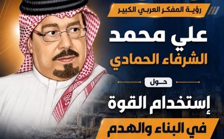 من موسوعة المفكر العربي الأستاذ علي محمد الشرفاء الحمادي  القوة... متى تبني ومتى تهدم؟