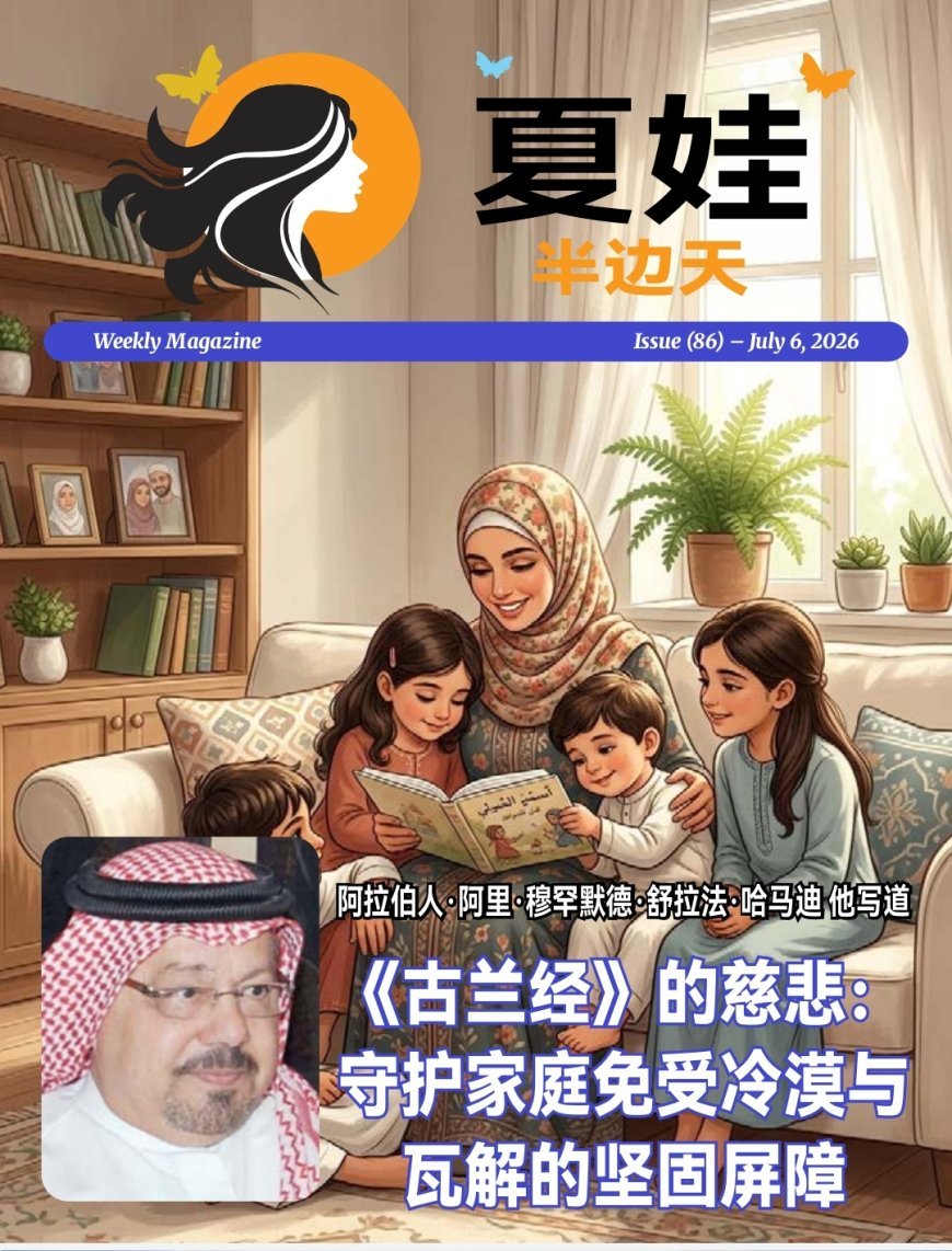 النسخة الصينية: مجلة "حواء نصف الدنيا" تفتتح عددها الجديد بملف تنويري يستلهم رؤية المفكر العربي علي محمد الشرفاء الحمادي حول مكانة المرأة في القرآن الكريم