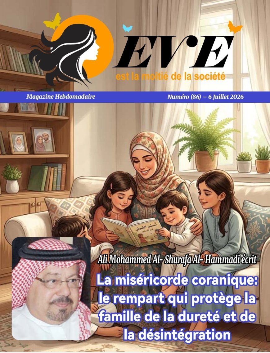 النسخة الفرنسية: مجلة "حواء نصف الدنيا" تفتتح عددها الجديد بملف تنويري يستلهم رؤية المفكر العربي علي محمد الشرفاء الحمادي حول مكانة المرأة في القرآن الكريم