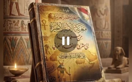 معركة الأمة الأخيرة.. من حلم الوحدة إلى الإنقاذ للمفكر العربي الكبير الأستاذ علي محمد الشرفاء الحمادي