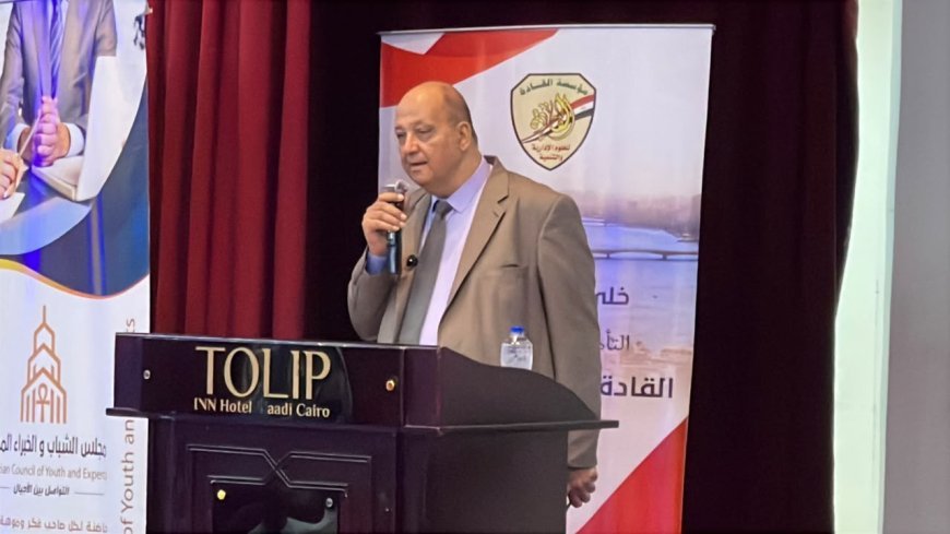 د. معتز صلاح الدين خلال احتفالية مؤسسة القادة : مشروع علي الشرفاء يترك أثرٌا دائمٌا في ذاكرة الشعوب .. ويبني جسور الحوار 