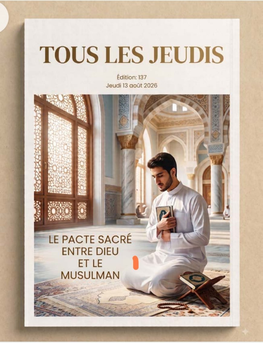 النسخة الفرنسية: مقال المفكر علي محمد الشرفاء «العهد المقدس بين الله والمسلمين» يتصدر العدد الجديد من مجلة كل خميس