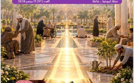 مقال «الصلاة على النبي» للمفكر العربي علي محمد الشرفاء الحمادي يتصدر العدد الجديد من مجلة «شبابنا»