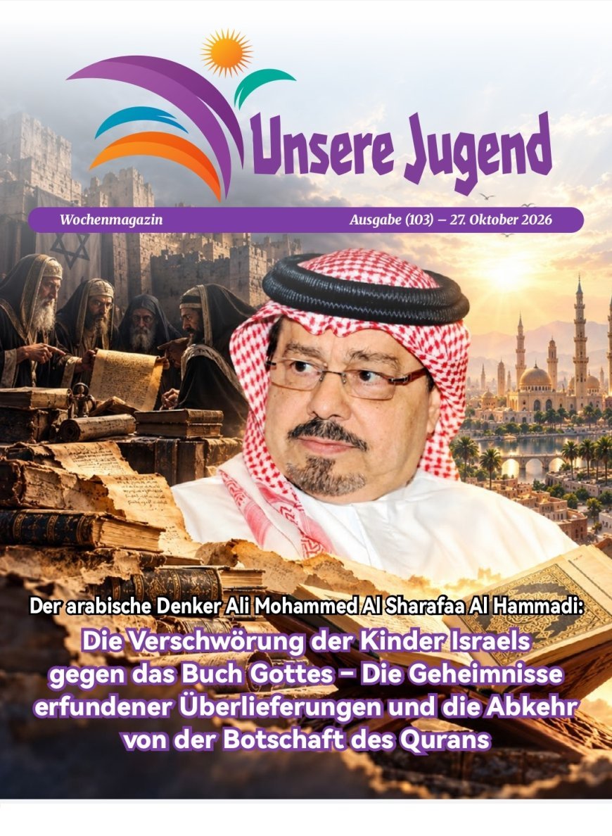 النسخة الألمانية «شبابنا» تفتتح عددها الـ103 بمقال تنويري لعلي محمد الشرفاء الحمادي حول الروايات المكذوبة والانحراف عن رسالة القرآن